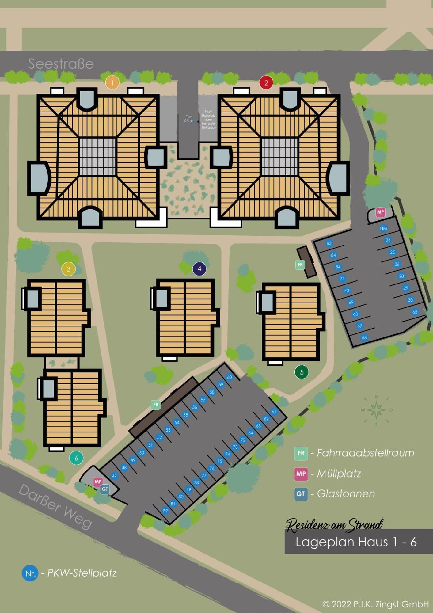 Residenz Am Strand Wohnung 2-44 Zingst Dış mekan fotoğraf